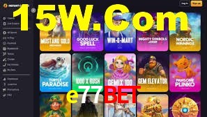 Programa VIP e77bet